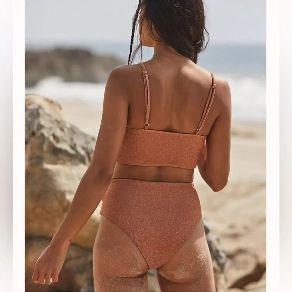Free people X beach Riot Zurie Bikini Bottoms